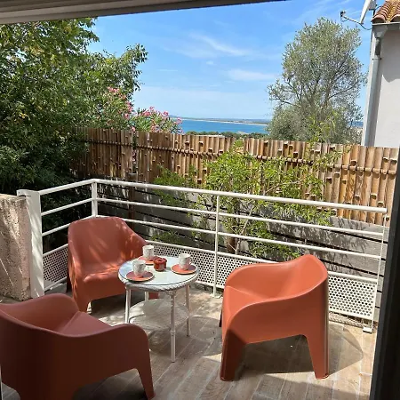 Villa L' Oliviera, Vue Mer Et Plages A Pieds Sète Exterior foto